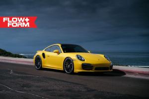 Porsche 911 Turbo S by HRE Wheels 2015 года